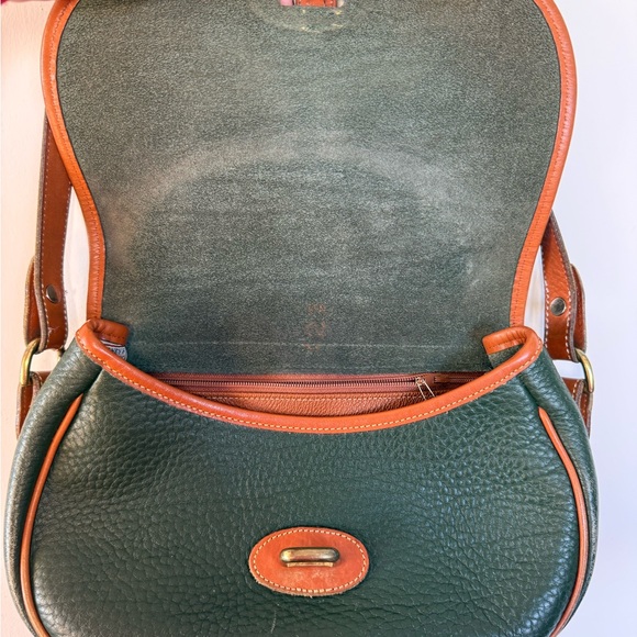 Dooney & Bourke Green and Brown Crossbody Bag - Picture 6 of 13